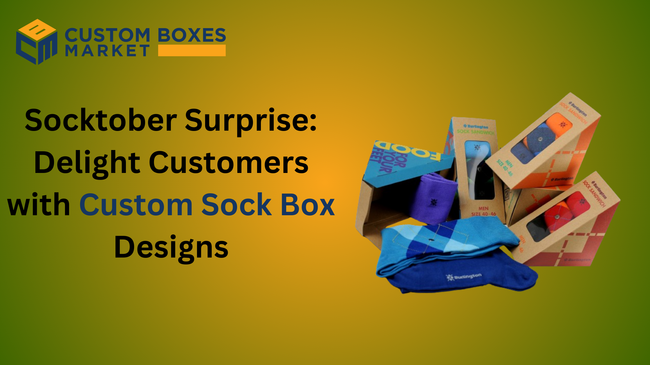 Custom Sock Boxes