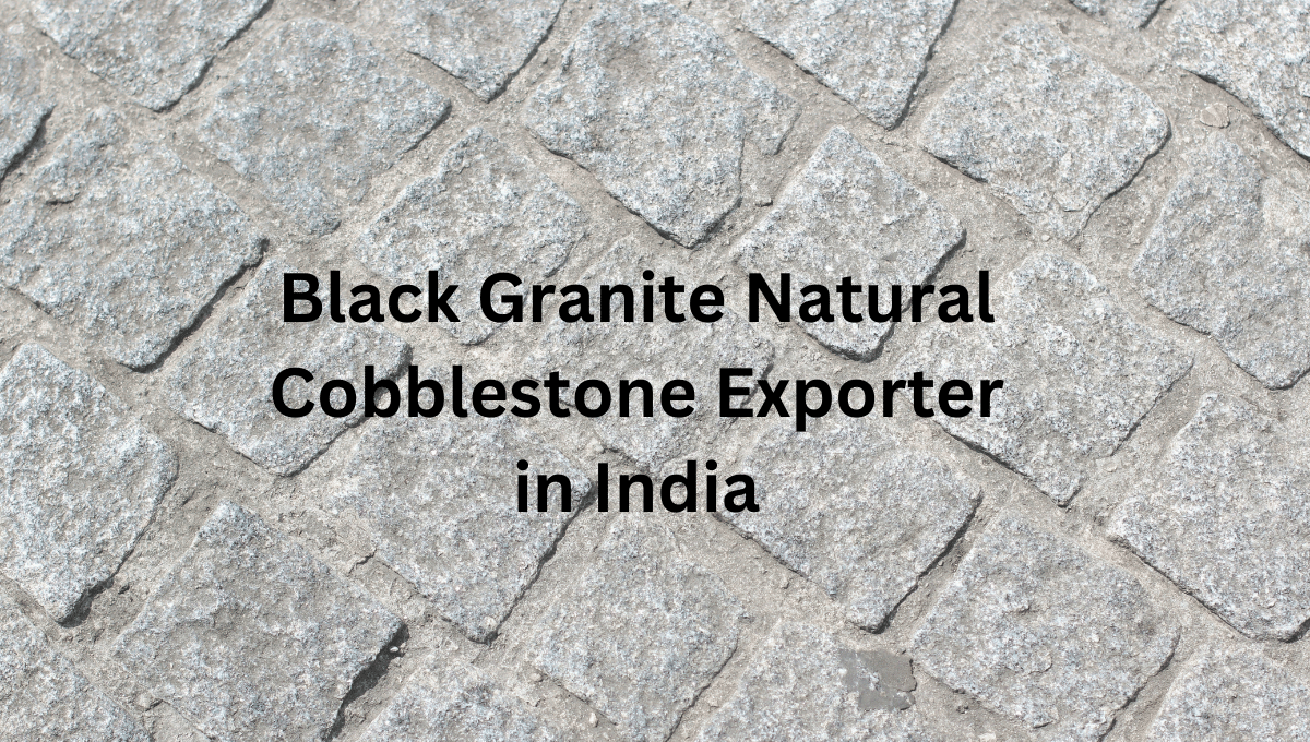 Black Granite Natural Cobblestone