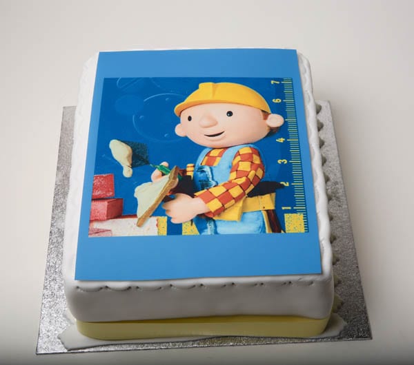 bob the builder birthday cake