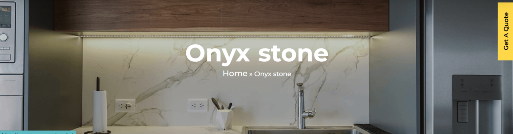 Onyx stone